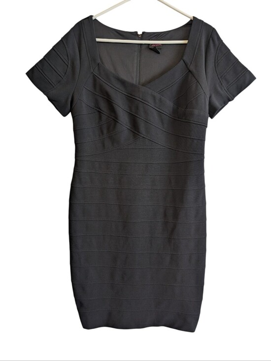 Dresses & Skirts - Torrid Black Bodycon Bandage Dress Sheath Y2K Size 1X